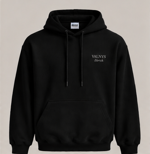 VALNYS | Zürich Collection – Hoodie Black