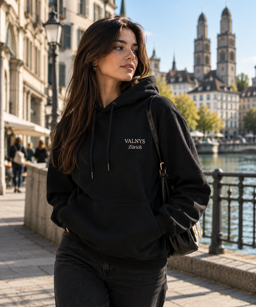 VALNYS | Zürich Collection – Hoodie Black